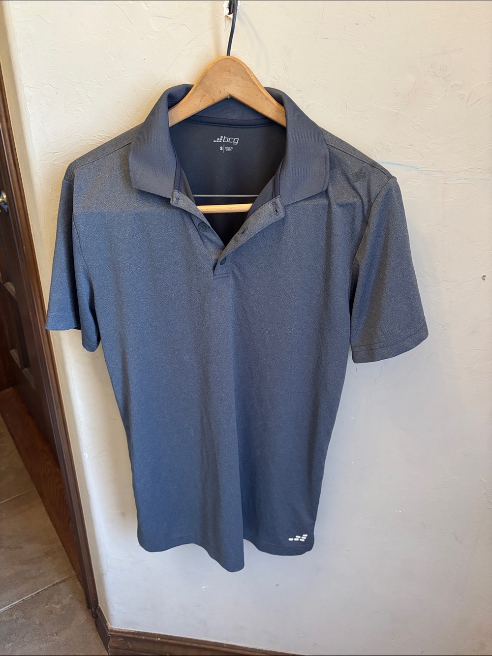 Bcg gray Drifit polo! Men’s small